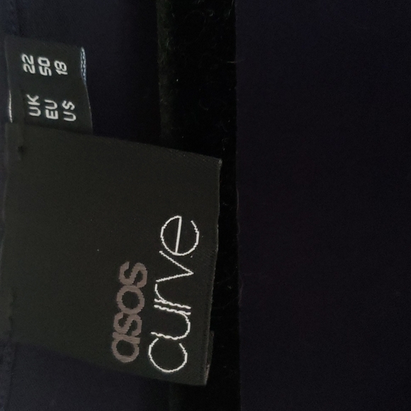 Navy Blue skater dress - Picture 2 of 6